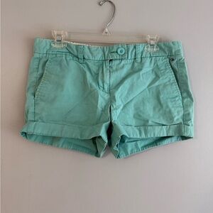 Tommy Hilfiger Mint Green Women's Casual Chino Shorts